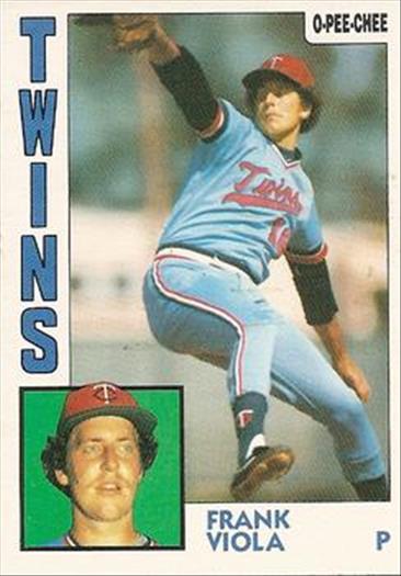 1984 O-Pee-Chee Baseball Cards 028      Frank Viola